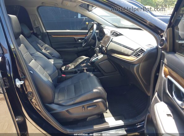 2HKRW2H83MH619633 2021 HONDA CR-V Black Front interior view