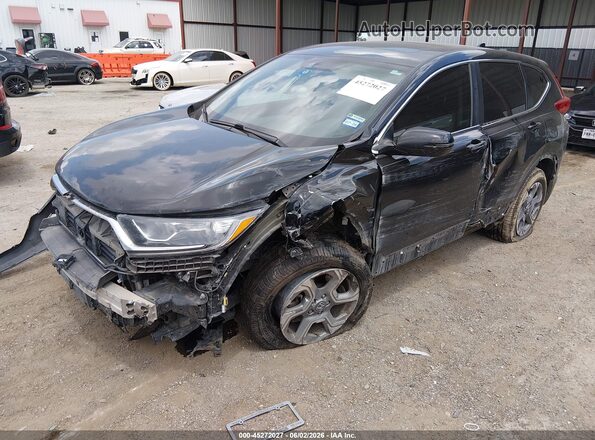 2HKRW2H84HH666871 2017 HONDA CR-V Black Przód lewy
