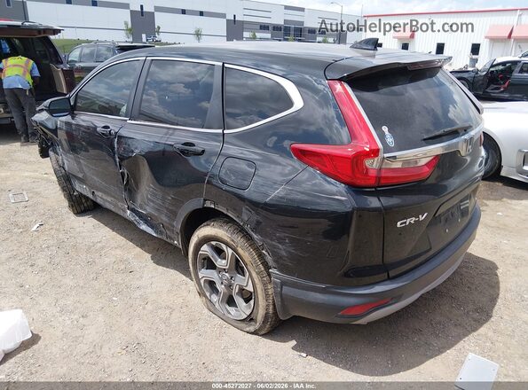 2HKRW2H84HH666871 2017 HONDA CR-V Black Tył lewy