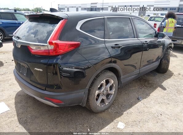 2HKRW2H84HH666871 2017 HONDA CR-V Black Tył prawy