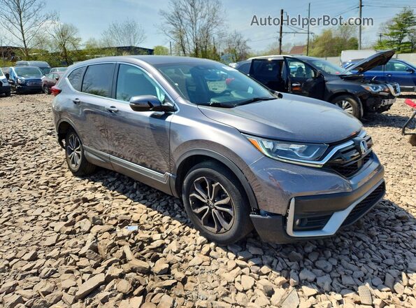 2HKRW2H84MH614375 2021 HONDA CR-V Gray 