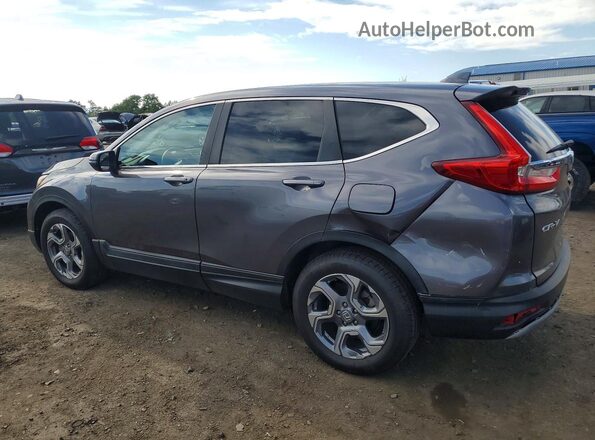 2HKRW2H85JH640995 2018 HONDA CR-V Gray Rear left