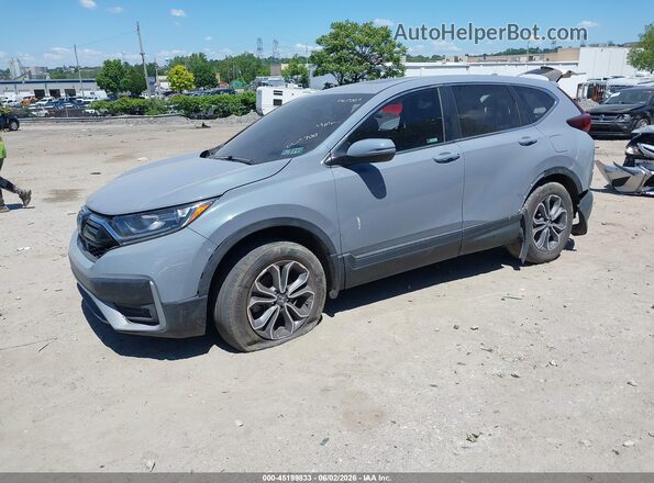 2HKRW2H85MH672270 2021 HONDA CR-V Gray Передня ліва чверть