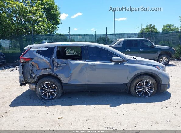 2HKRW2H85MH672270 2021 HONDA CR-V Gray Вид щитка приладів