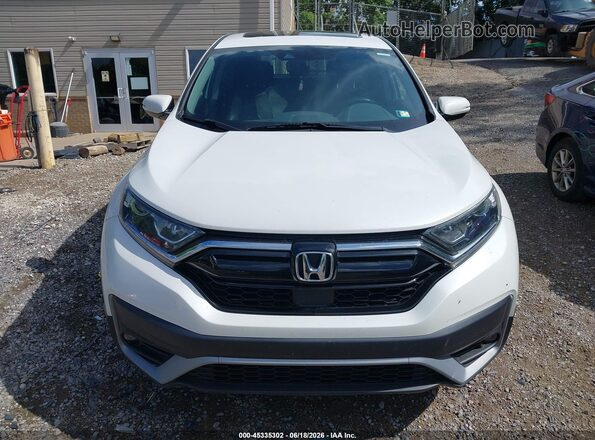 2HKRW2H85MH678151 2021 HONDA CR-V White ხელსაწყოთა პანელის ხედი