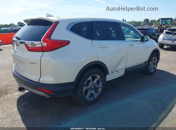 2HKRW2H86HH600175 2017 HONDA CR-V White Tył prawy