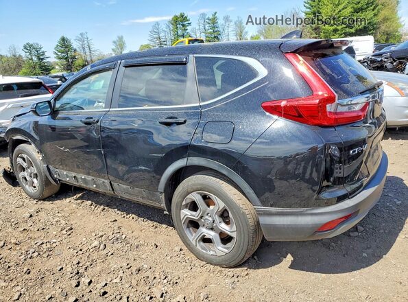 2HKRW2H86HH607207 2017 HONDA CR-V Black Tył lewy