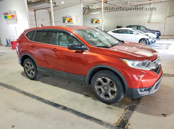 2HKRW2H86JH642903 2018 HONDA CR-V Темно-бордовый 
