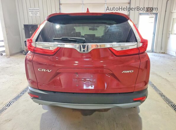 2HKRW2H86JH642903 2018 HONDA CR-V Темно-бордовый 