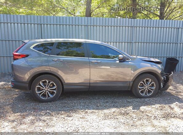 2HKRW2H86NH623192 2022 HONDA CR-V Gray Սալոնի հետևի տեսք