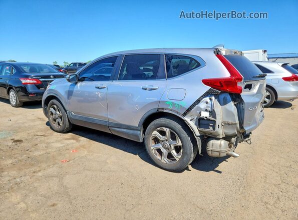 2HKRW2H87HH618345 2017 HONDA CR-V Silver Հետևի ձախ