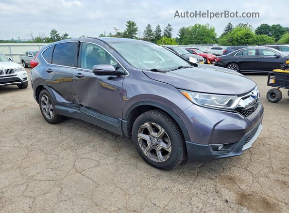 2HKRW2H87JH628217 2018 HONDA CR-V Gray Front right