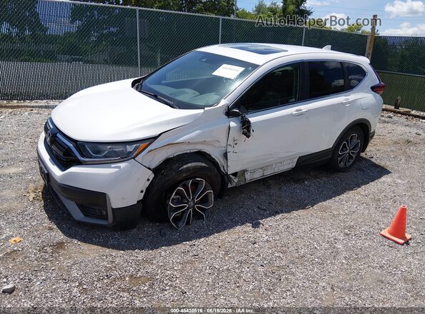 2HKRW2H87LH613638 2020 HONDA CR-V White Առջևի ձախ երեք քառորդ տեսարան