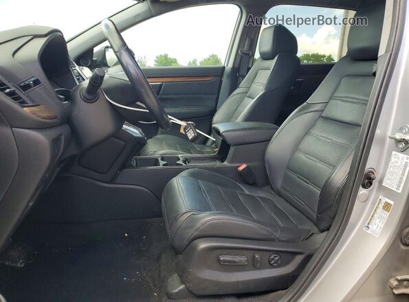 2HKRW2H87LH695015 2020 HONDA CR-V Silver Front interior view