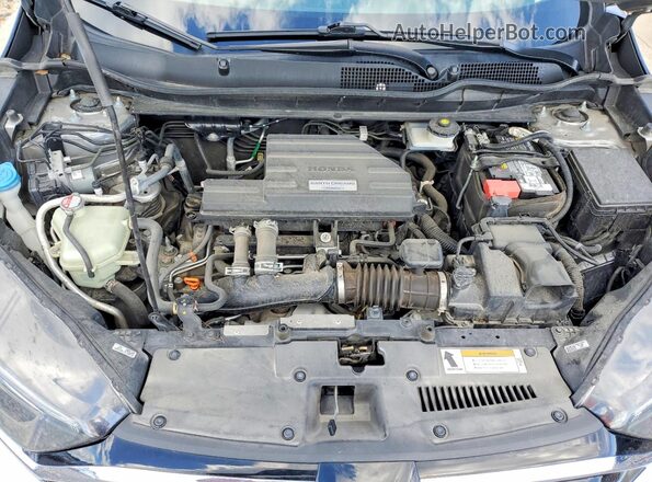 2HKRW2H87LH695015 2020 HONDA CR-V Silver Rear interior view