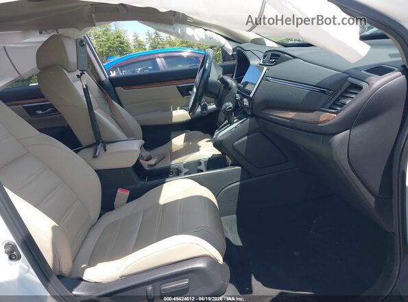 2HKRW2H87LH700228 2020 HONDA CR-V Белый Вид салона спереди