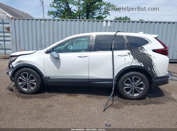 2HKRW2H87NH609060 2022 HONDA CR-V White Widok wnętrza z tyłu