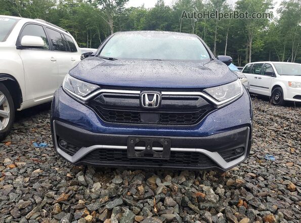 2HKRW2H88LH615253 2020 HONDA CR-V Синий Вид спереди