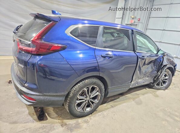 2HKRW2H88LH615253 2020 HONDA CR-V Синий Задняя правая четверть