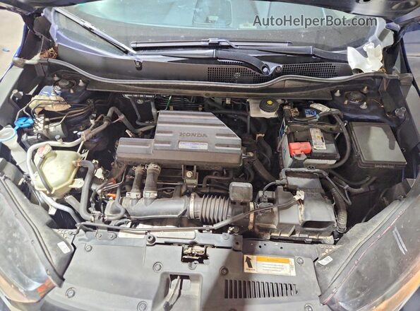 2HKRW2H88LH615253 2020 HONDA CR-V Синий Вид подкапотного пространства