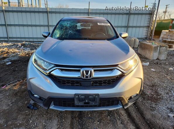 2HKRW2H89JH690332 2018 HONDA CR-V Silver Front view