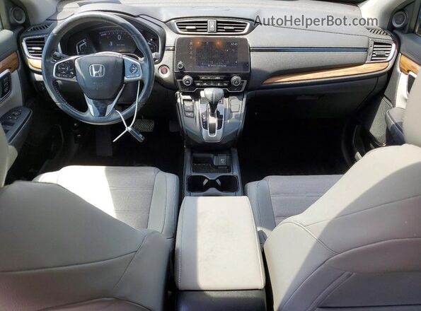 2HKRW2H89KH621612 2019 HONDA CR-V Gray 