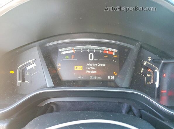 2HKRW2H89LH664378 2020 HONDA CR-V White Vista del cuadro de instrumentos