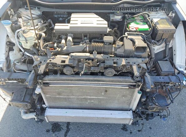 2HKRW2H89LH664378 2020 HONDA CR-V White Vista del compartimento del motor