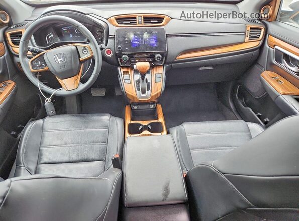 2HKRW2H89LH669614 2020 HONDA CR-V White Widok deski rozdzielczej
