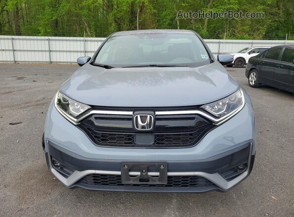 2HKRW2H89MH654709 2021 HONDA CR-V Blue Front view