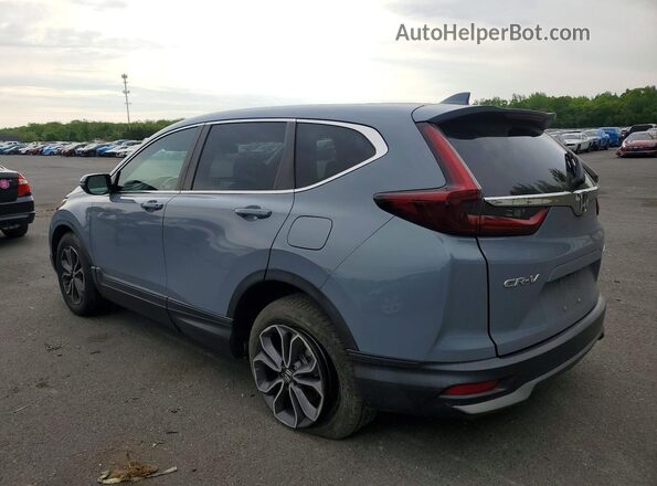 2HKRW2H89MH654709 2021 HONDA CR-V Blue Rear left