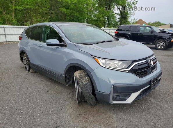 2HKRW2H89MH654709 2021 HONDA CR-V Blue Front right