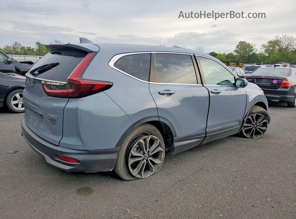 2HKRW2H89MH654709 2021 HONDA CR-V Blue Rear right