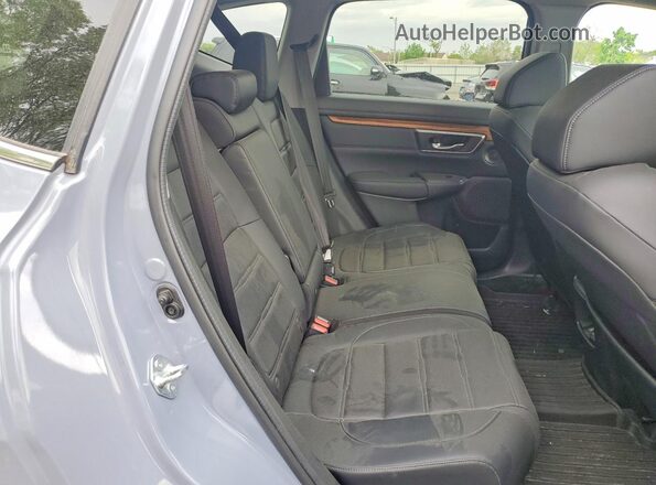 2HKRW2H89MH654709 2021 HONDA CR-V Blue Rear seats view