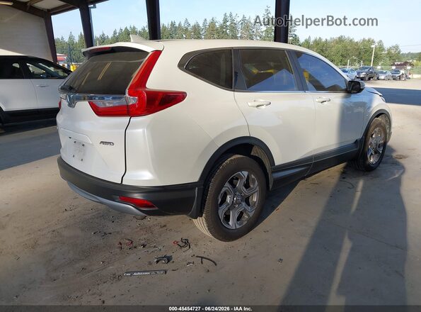 2HKRW2H8XHH632529 2017 HONDA CR-V White Trasero derecho