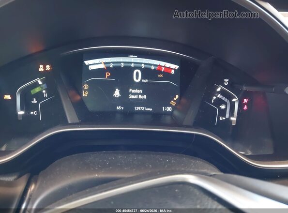 2HKRW2H8XHH632529 2017 HONDA CR-V White Vista de los asientos traseros