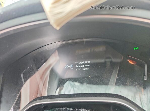 2HKRW2H90JH654344 2018 HONDA CR-V White Вид щитка приладів
