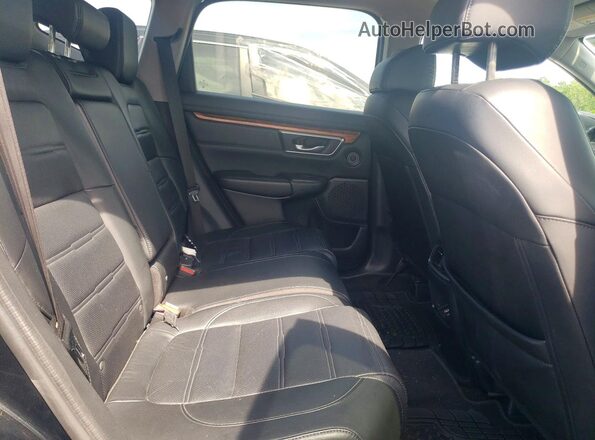 2HKRW2H90LH640401 2020 HONDA CR-V Black უკანა სალონის ხედი