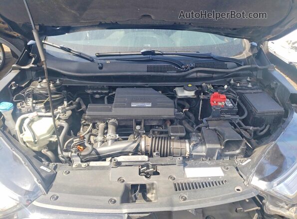 2HKRW2H90LH640401 2020 HONDA CR-V Black ძრავის განყოფილების ხედი