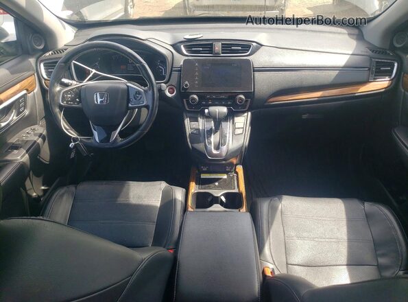 2HKRW2H90LH640401 2020 HONDA CR-V Black წინა პანელის ხედი