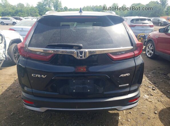 2HKRW2H90LH640401 2020 HONDA CR-V Black უკანა ხედი