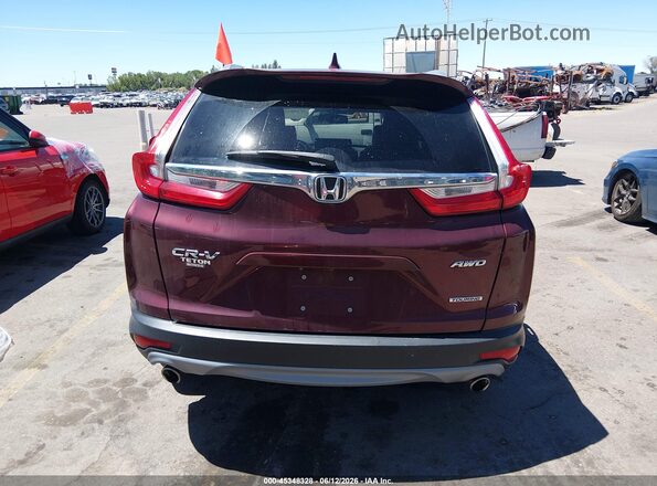 2HKRW2H91HH680896 2017 HONDA CR-V Burgundy 