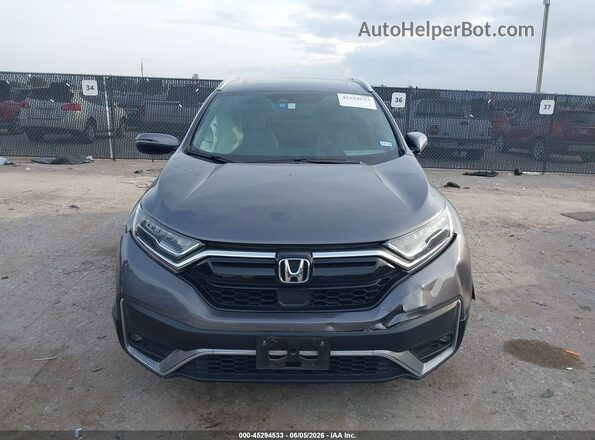 2HKRW2H91MH604136 2021 HONDA CR-V Gray Instrument cluster view