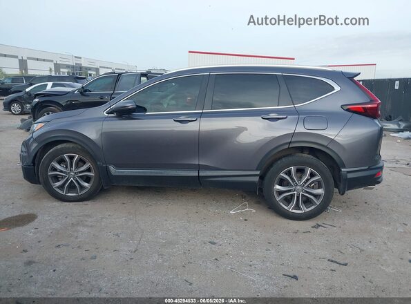 2HKRW2H91MH604136 2021 HONDA CR-V Gray 360 interior view