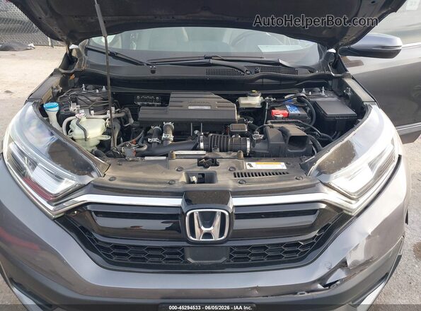 2HKRW2H91MH604136 2021 HONDA CR-V Gray Rear view