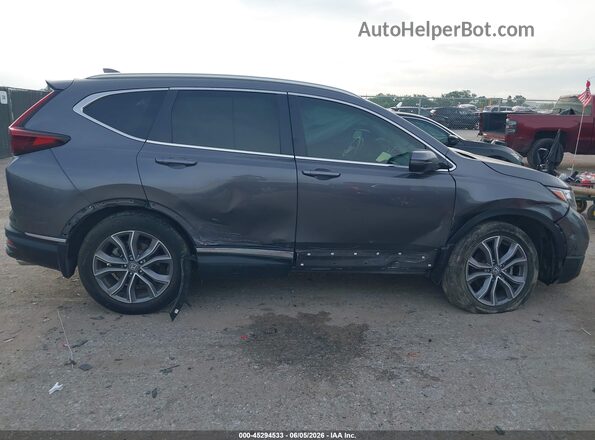 2HKRW2H91MH604136 2021 HONDA CR-V Gray Front view