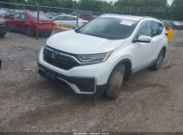2HKRW2H91MH615363 2021 HONDA CR-V Белый Передняя левая четверть