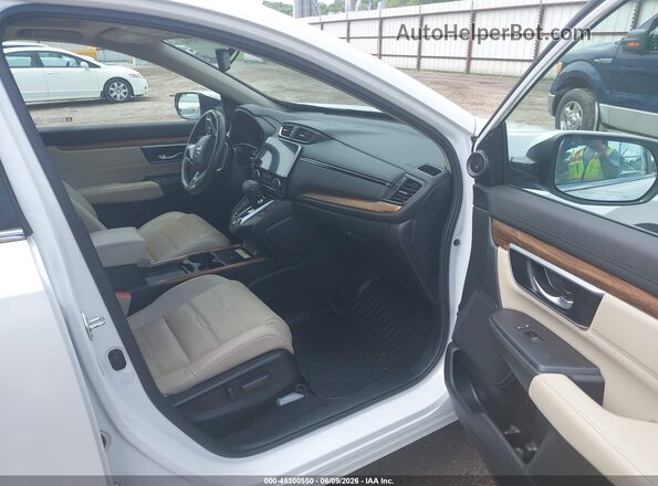 2HKRW2H91MH615363 2021 HONDA CR-V Белый Вид салона спереди