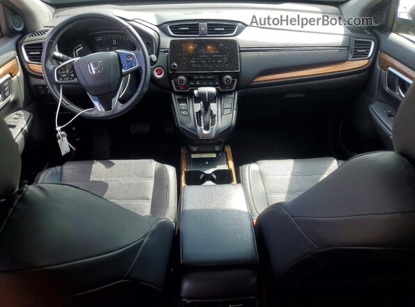 2HKRW2H92MH648565 2021 HONDA CR-V Blue Widok deski rozdzielczej