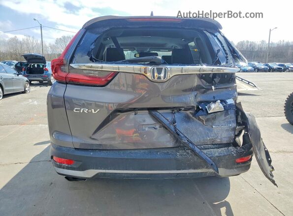 2HKRW2H92MH648565 2021 HONDA CR-V Blue Widok z tyłu